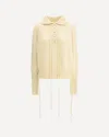Ermanno Scervino Pure Cashmere Sweater In Yellow