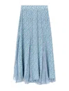 Ermanno Scervino Falda Semilarga - Azul In Blue