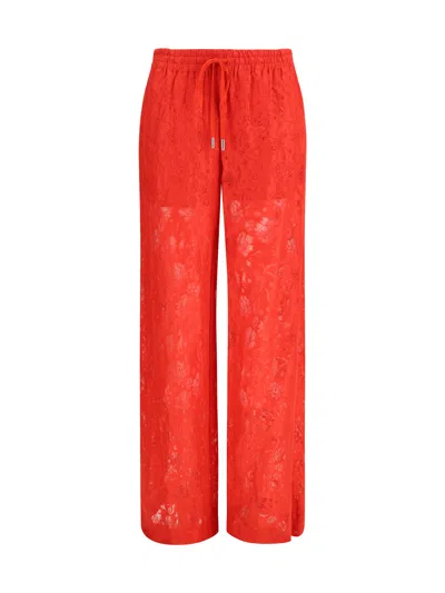 Ermanno Scervino Pyjama Trousers In Red