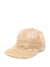 Ermanno Scervino Dome Baseball Cap In Neutrals