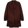 Ermanno Scervino Motif-embroidered Coat