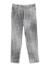 Ermanno Scervino Plaid Trousers In Black