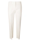 Ermanno Scervino Chic White Regular Fit Pants In White