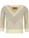 Ermanno Scervino Rhinestone Sweater Sweaters And Cardigans
