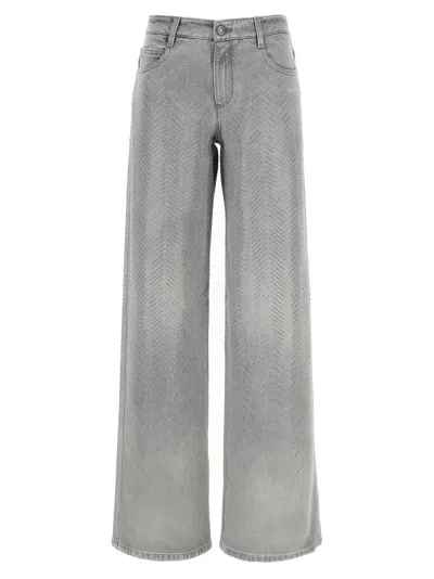 ERMANNO SCERVINO RHINESTONE JEANS