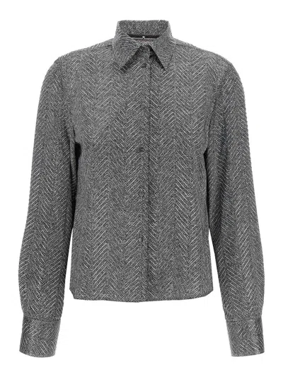 ERMANNO SCERVINO RHINESTONE SHIRT