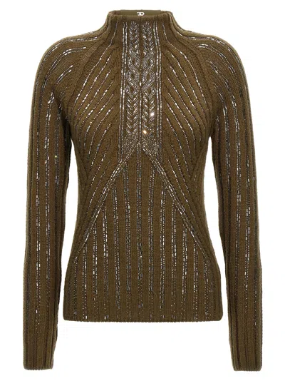 Ermanno Scervino Crystal-embellished Sweater In Multicolor