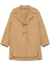 Ermanno Scervino Mantel Mit Geripptem Kragen In Nude