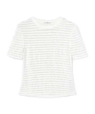 Ermanno Scervino Riveted T-shirt With Round Neck