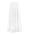 Ermanno Scervino Ruffled Skirt In White