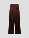 ERMANNO SCERVINO ERMANNO SCERVINO SASH PALAZZO TROUSERS