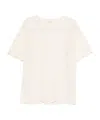 Ermanno Scervino Scalloped Lace Top In Black