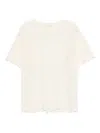 Ermanno Scervino Scalloped Lace Top In White