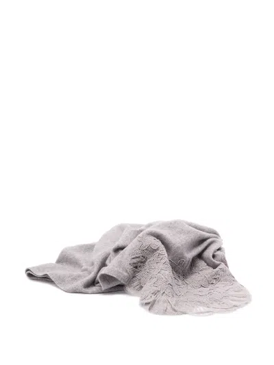 Ermanno Scervino Scarf In Gray