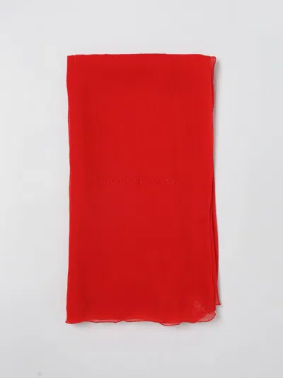 Ermanno Scervino Scarf Woman  In Red