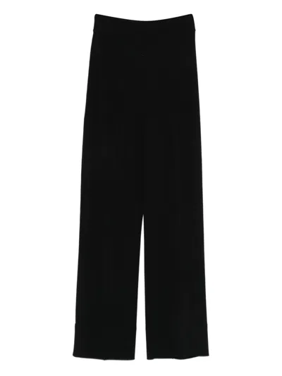 Ermanno Scervino Seam-detail Trousers In Black