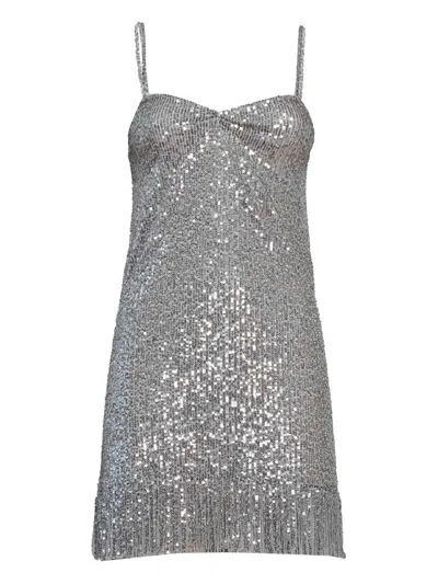 ERMANNO SCERVINO SEQUIN-EMBELLISHED MINI DRESS