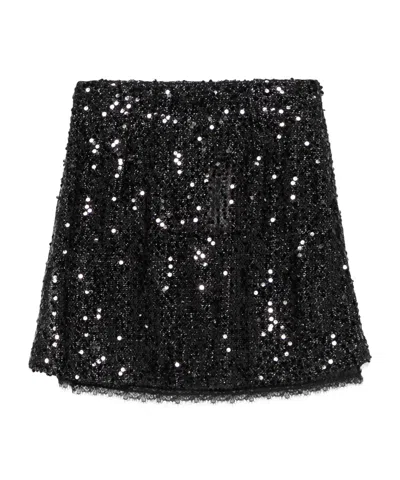 ERMANNO SCERVINO SEQUINNED MINI SKIRT