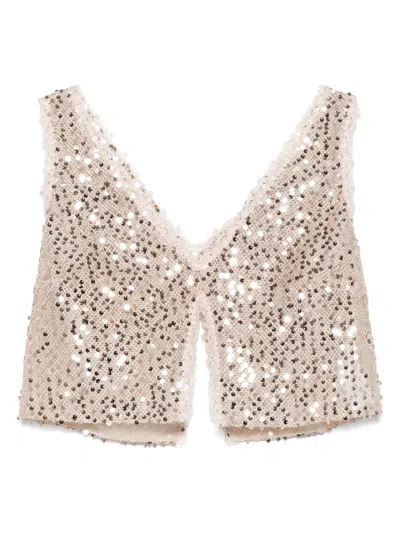 ERMANNO SCERVINO SEQUINNED TOP