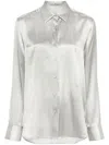Ermanno Scervino Weave-print Silk Shirt
