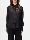Ermanno Scervino Shirt  Woman Color Black In Schwarz