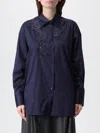 Ermanno Scervino Shirt  Woman Color Blue In Blue