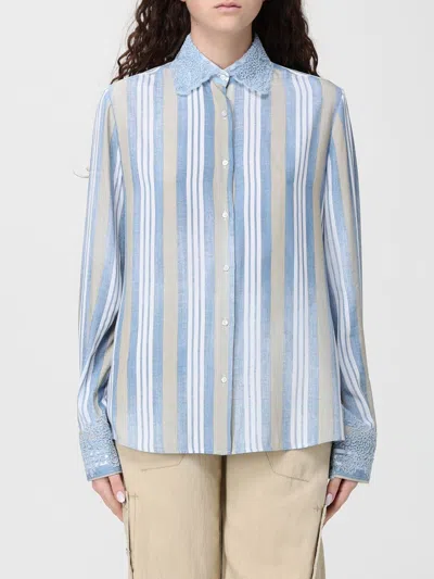 Ermanno Scervino Shirts Clear Blue