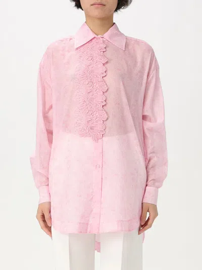 Ermanno Scervino Hemdbluse  Damen Farbe Pink