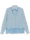 Ermanno Scervino Floral-print Shirt In Multi