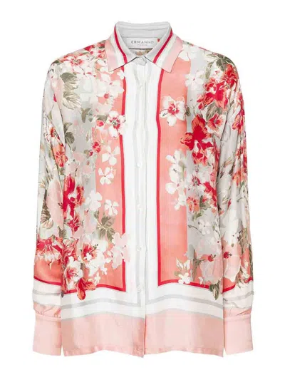 Ermanno Scervino Shirt In Multicolour