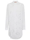 Ermanno Scervino Broderie Anglaise Shirt In Bright White