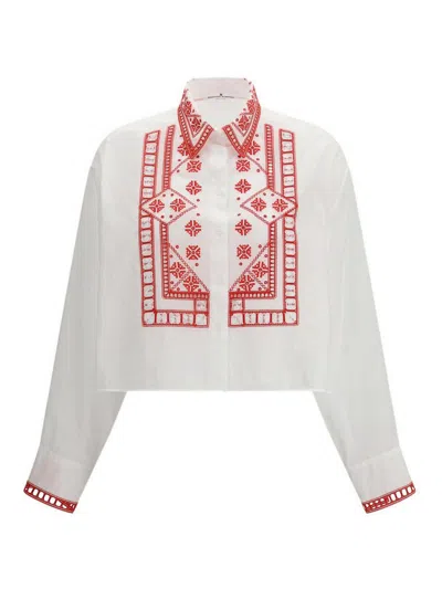 Ermanno Scervino Shirt In White