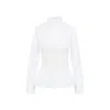 Ermanno Scervino Cotton Shirt Lace Detailing