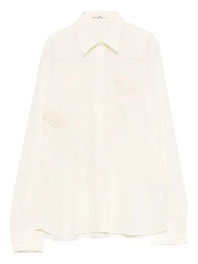 Ermanno Scervino Shirts White In Neutral