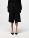 Ermanno Scervino Short  Woman Color Black In Schwarz
