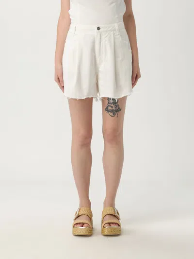 Ermanno Scervino Shorts  Damen Farbe Weiss In White