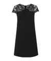 Ermanno Scervino Short Sleeve Dress In Black