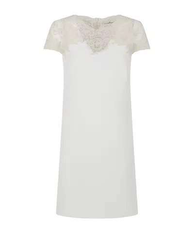 ERMANNO SCERVINO SHORT SLEEVE DRESS