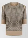 Ermanno Scervino Short Sleeve Sweater