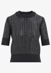 Ermanno Scervino Wool And Cashmere Blend Pullover