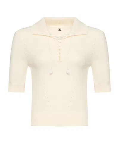 Ermanno Scervino Short-sleeved Knitwear In Neutral