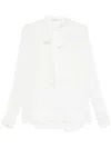 Ermanno Scervino Silk Blouse In White