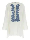 Ermanno Scervino Silk Crepe De Chine Kaftan