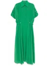 Ermanno Scervino Silk Midi Dress