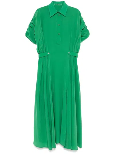 ERMANNO SCERVINO ERMANNO SCERVINO SILK MIDI DRESS
