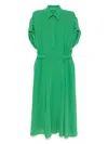 Ermanno Scervino Silk Midi Dress