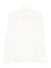 Ermanno Scervino Silk Shirt In White