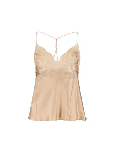 Ermanno Scervino Silk Top - Ivory In Neutral