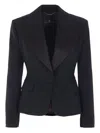 Ermanno Scervino Single-breasted Jacket In Black