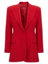 Ermanno Scervino Single-breasted Blazer Blazer And Suits Red In Red